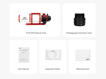 zwo-ff70-Packing List